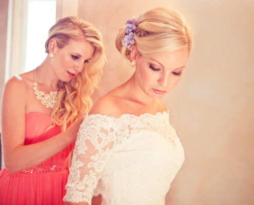 Hochzeit, Italien, Getting Ready