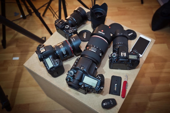 Kameratest, Produktfoto