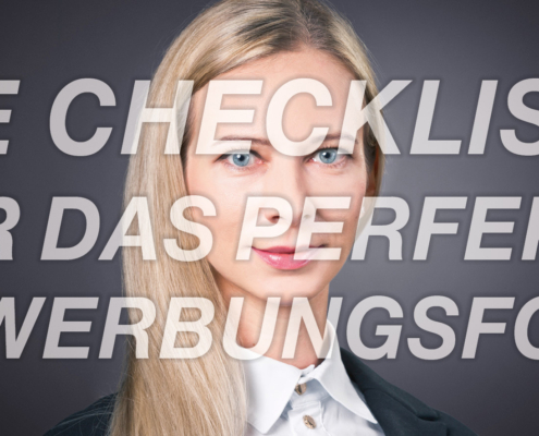 Bewerbungsfoto, Fotograf Sendling