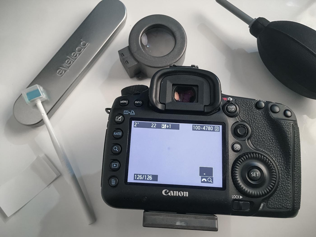 Sensorreinigung mit "eyelead" -