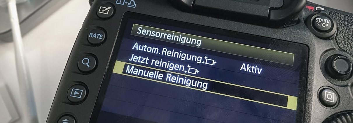 Sensorreinigung mit "eyelead" -