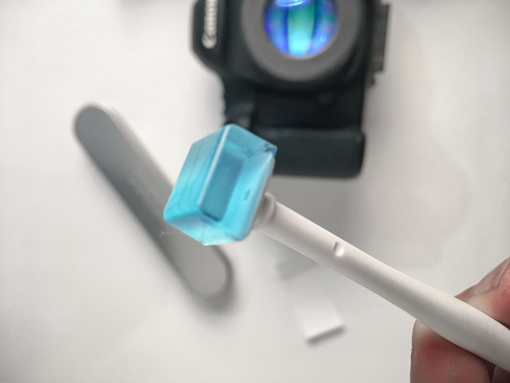 Sensorreinigung mit "eyelead" -