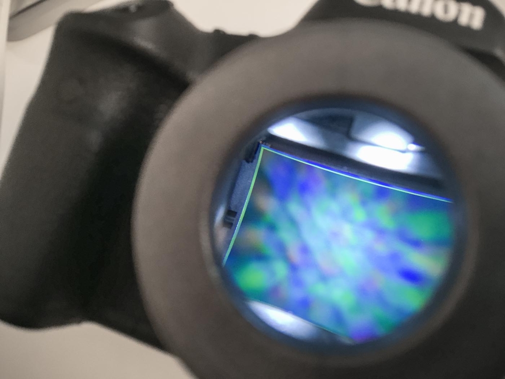 Sensorreinigung mit "eyelead" -