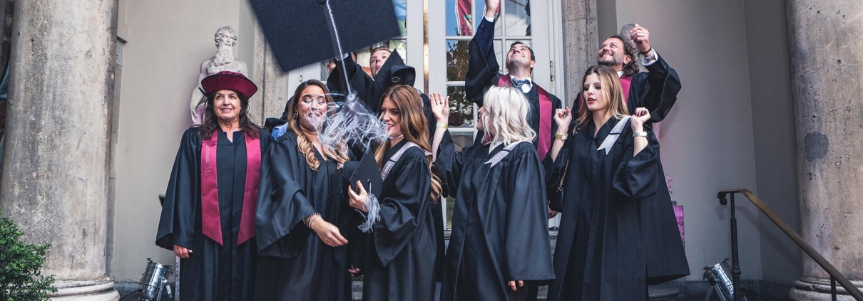 Abschlussfeier der Hochschule Macromedia -