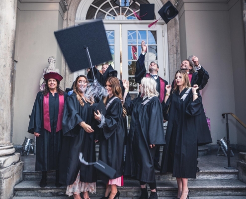 Abschlussfeier der Hochschule Macromedia -