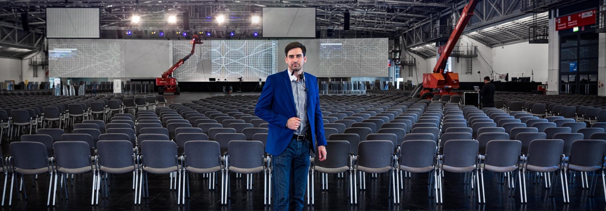 Matthias Bender auf der BITS19 -