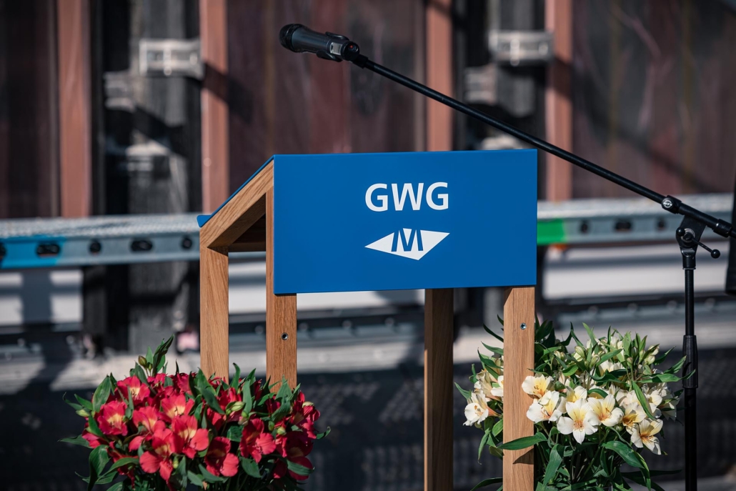 Richtfest der GWG in Freiham -