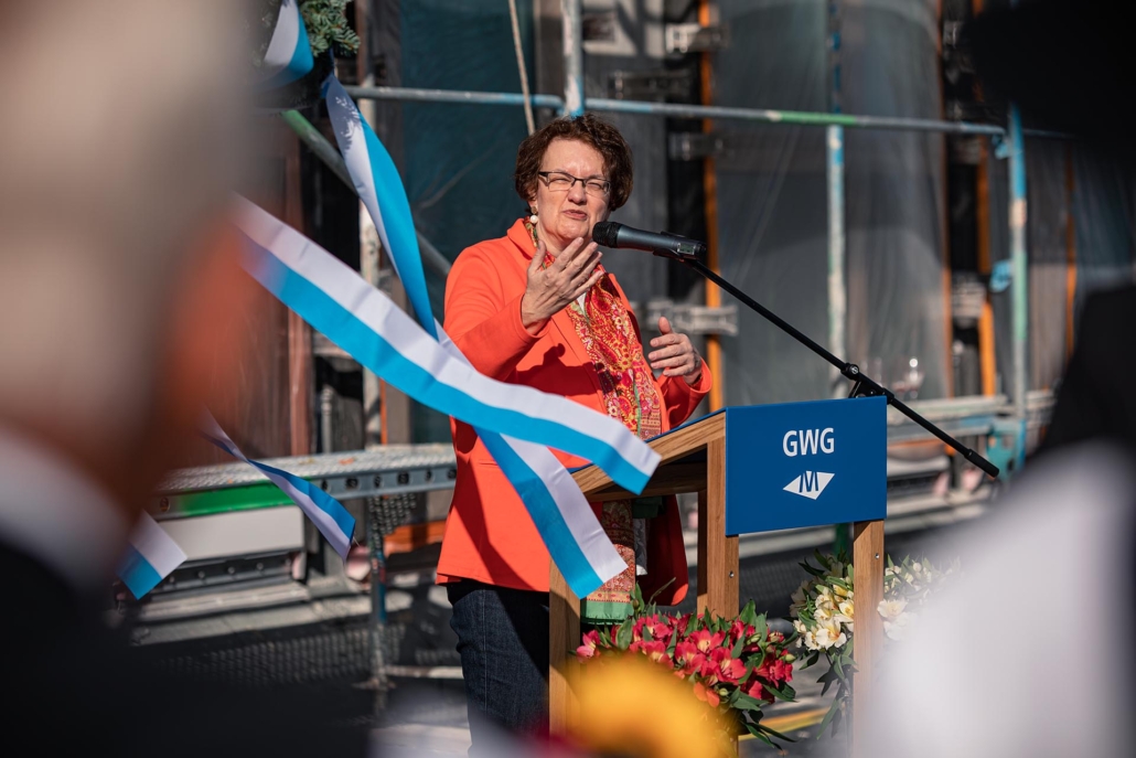 Richtfest der GWG in Freiham -