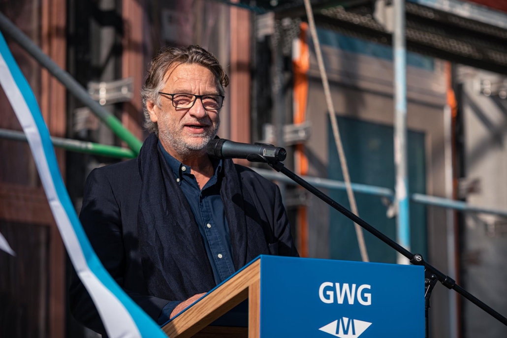 Richtfest der GWG in Freiham -