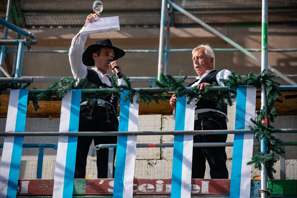 Richtfest der GWG in Freiham -