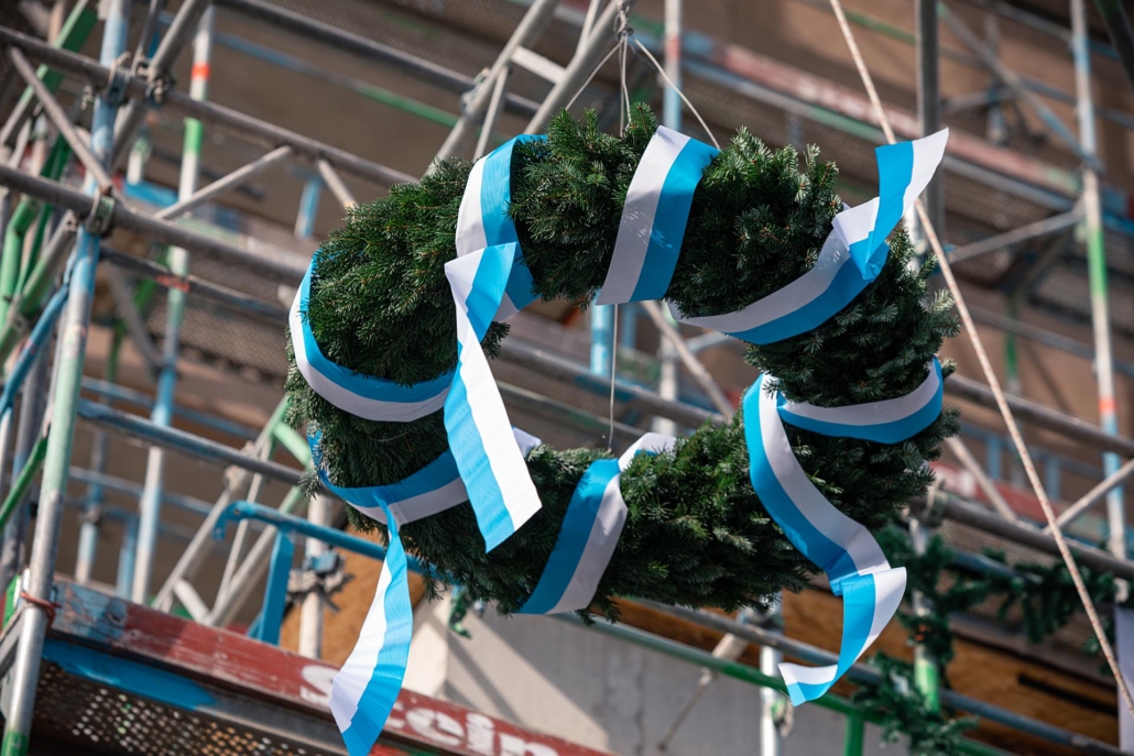 Richtfest der GWG in Freiham -