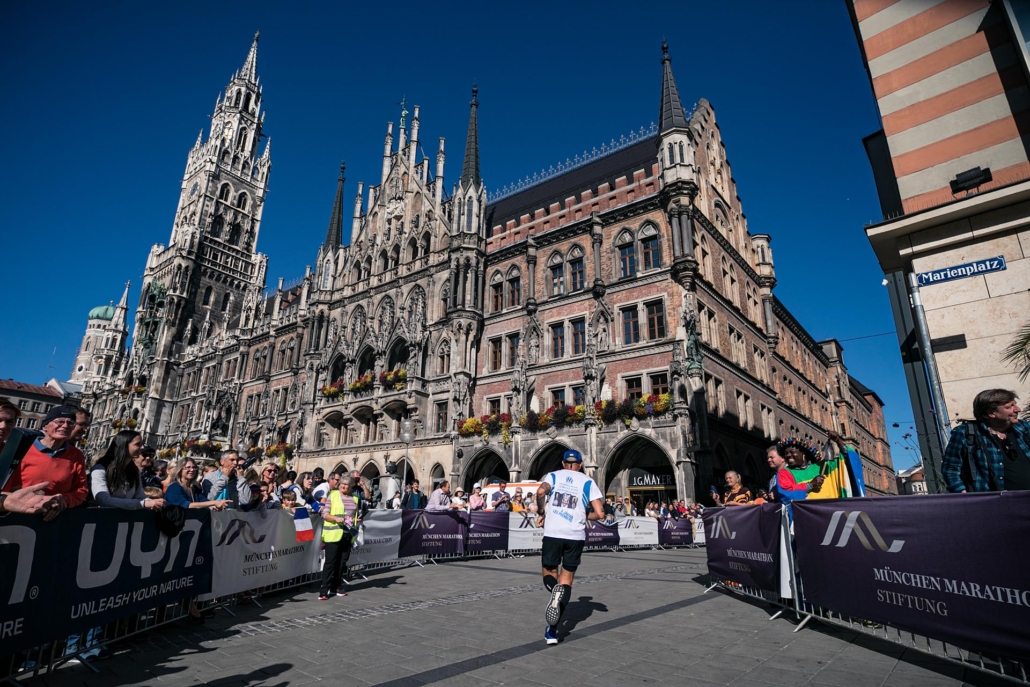 M&uuml;nchen Marathon, Sportevents, Laufevent, Fotograf, Videograf, Marienplatz