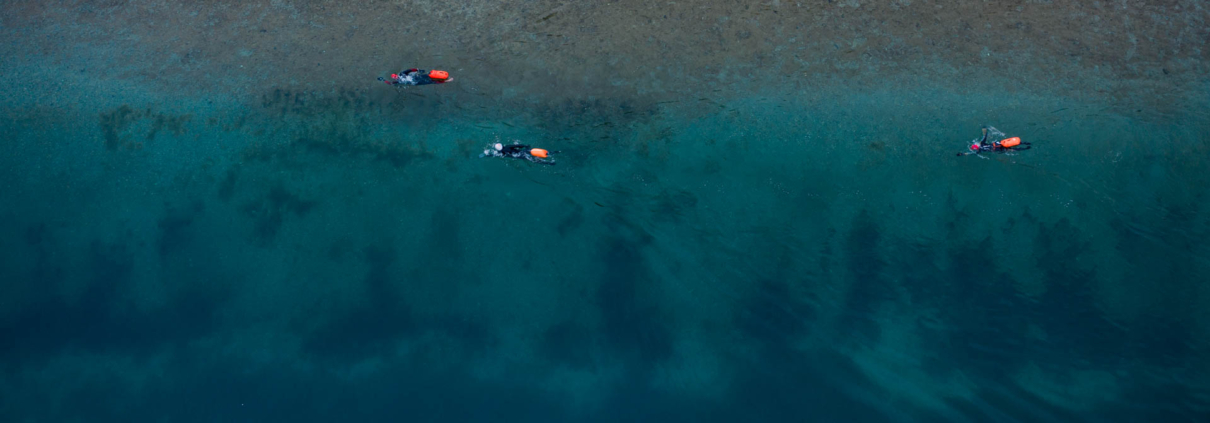 Winterschwimmen - Nur für geübte Schwimmer -