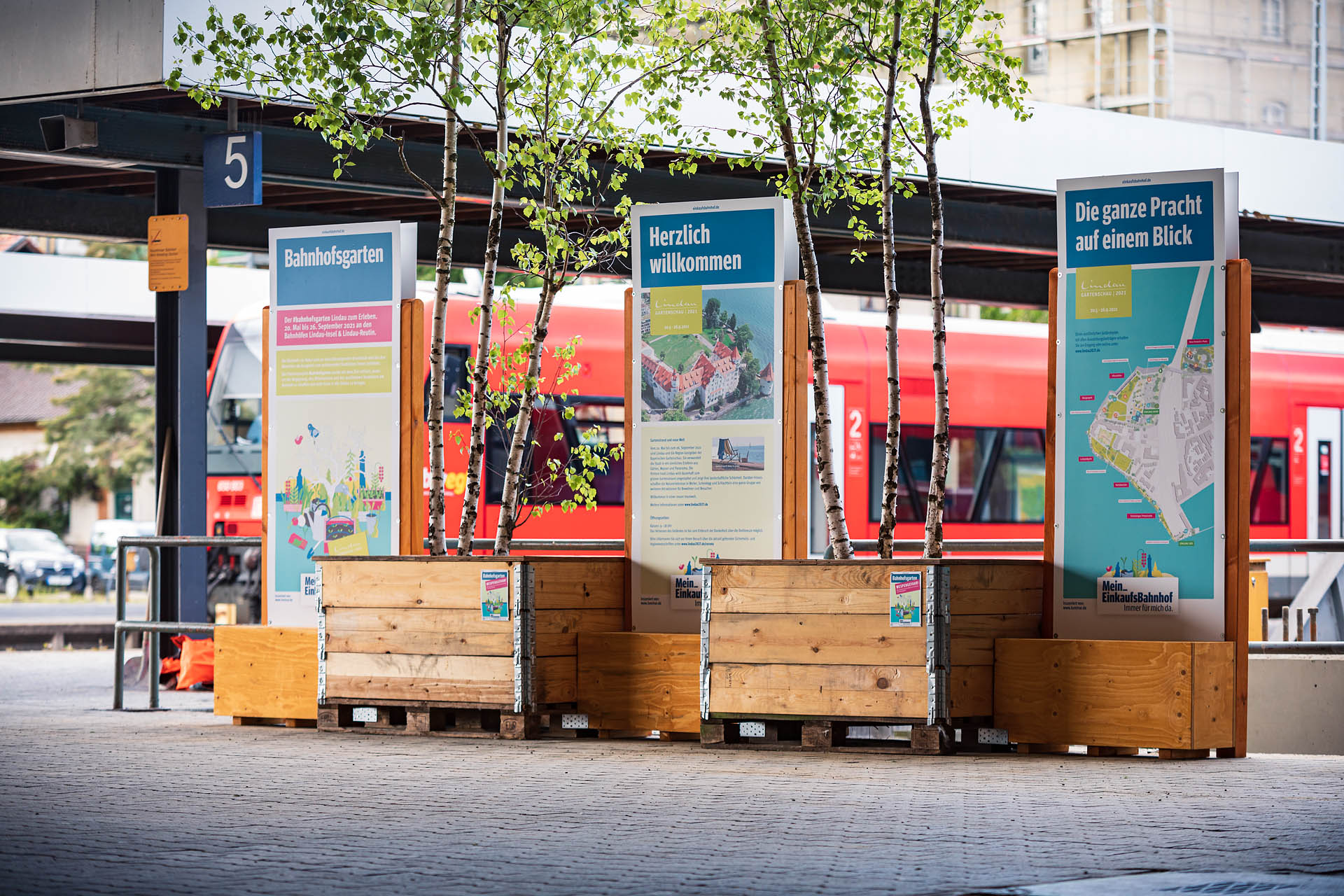 Lindau, Gartenschau, Bahnhof, Reportage,