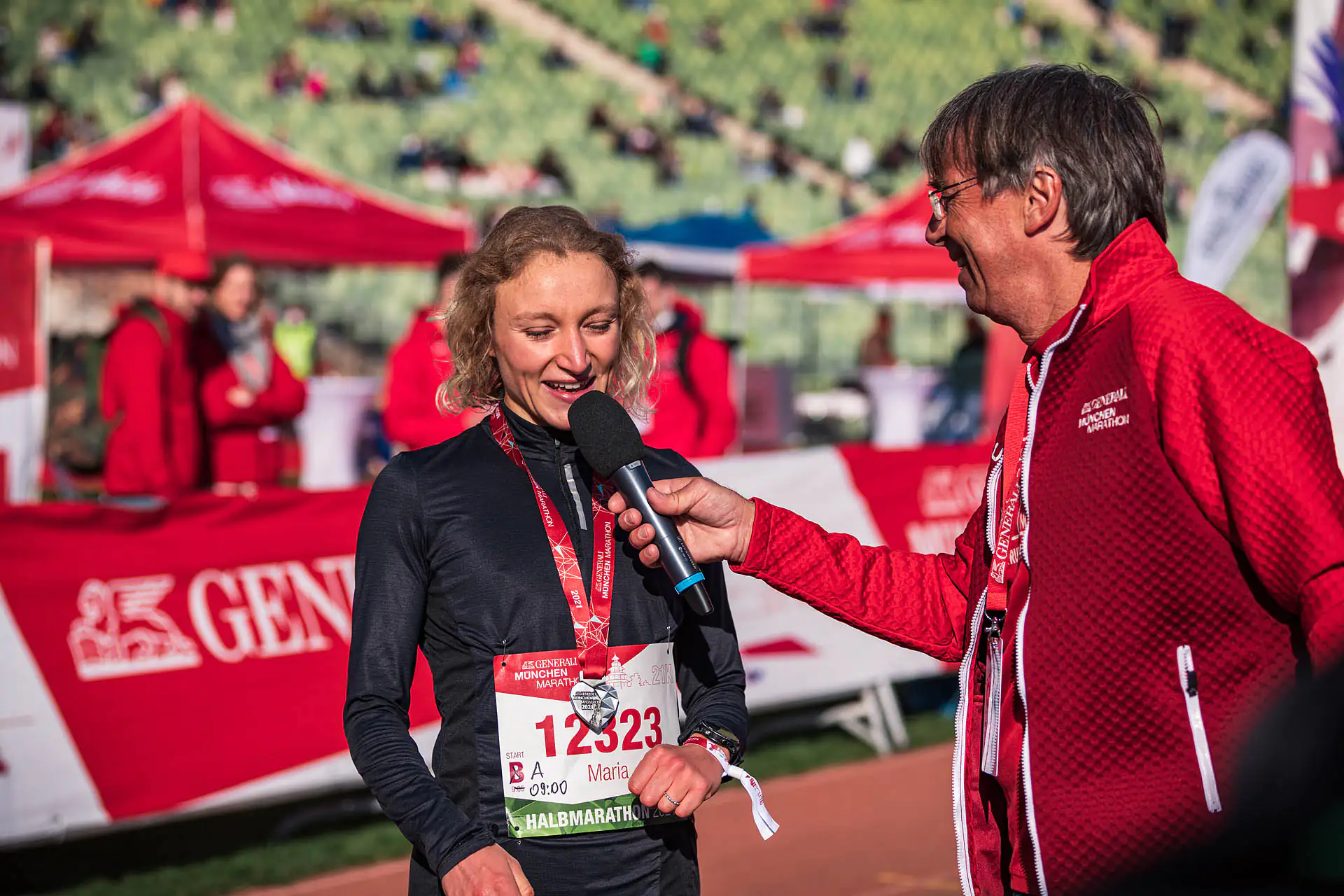 Halbmarathon Siegerin 