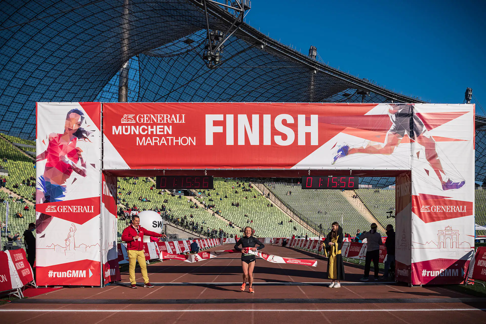München Marathon, Olympiapark, Olympiastadion, Sportfotos, Reportage,