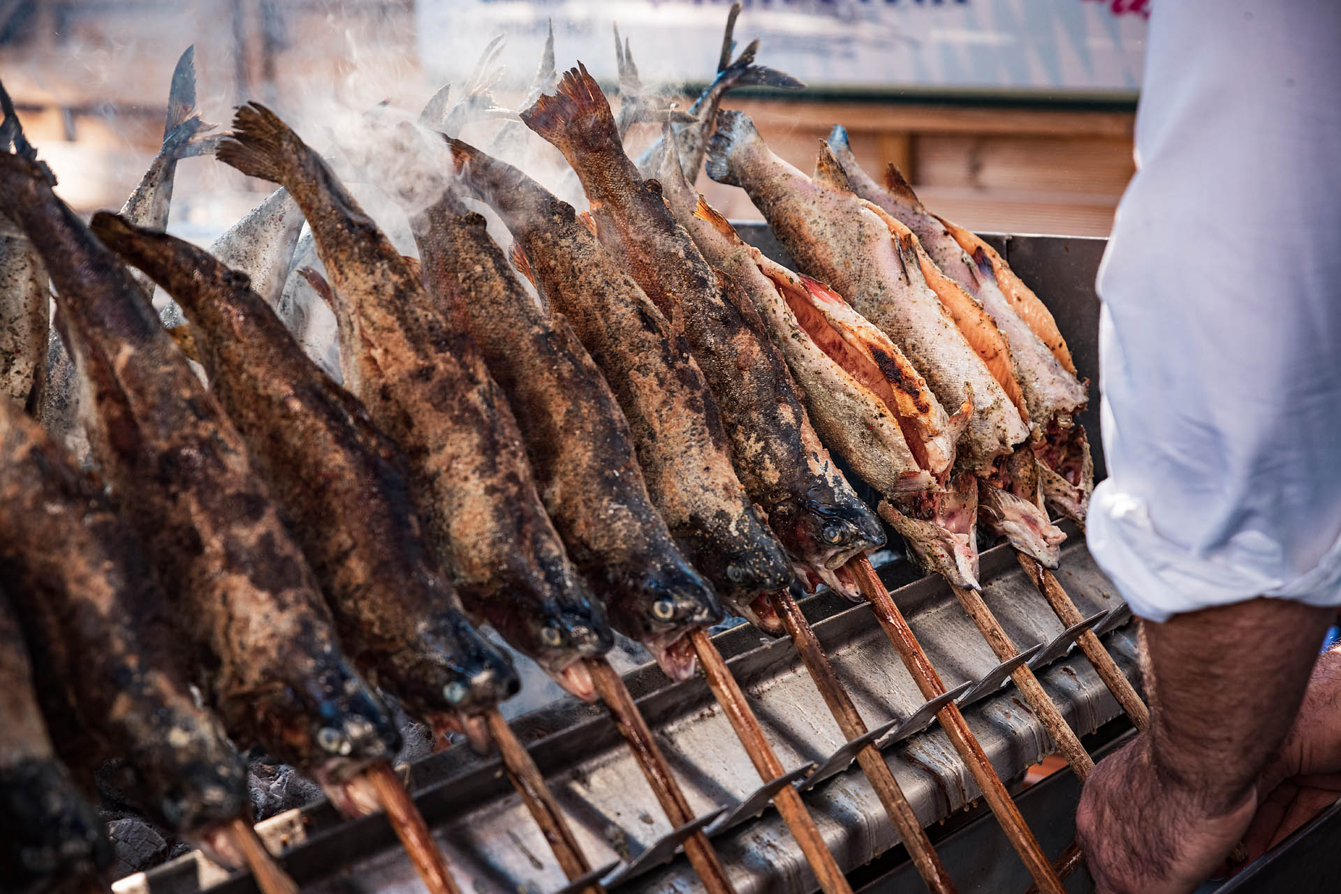 Steckerlfisch Schweizer Hof