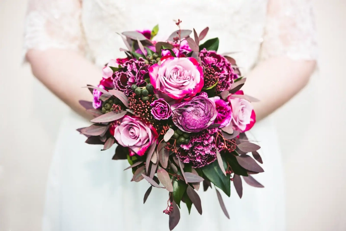 Brautstrauß, Hochzeit, Blumen
