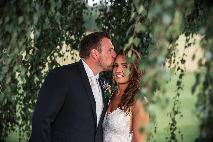 Romantische Hochzeitsfotos