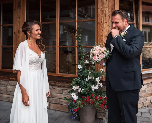 Hochzeitsfotos First Look