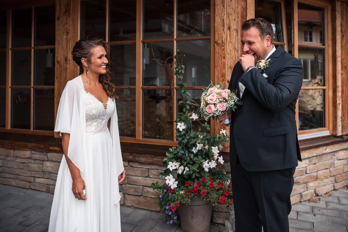 Hochzeitsfotos First Look