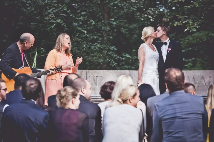Hochzeit im Englischen Garten