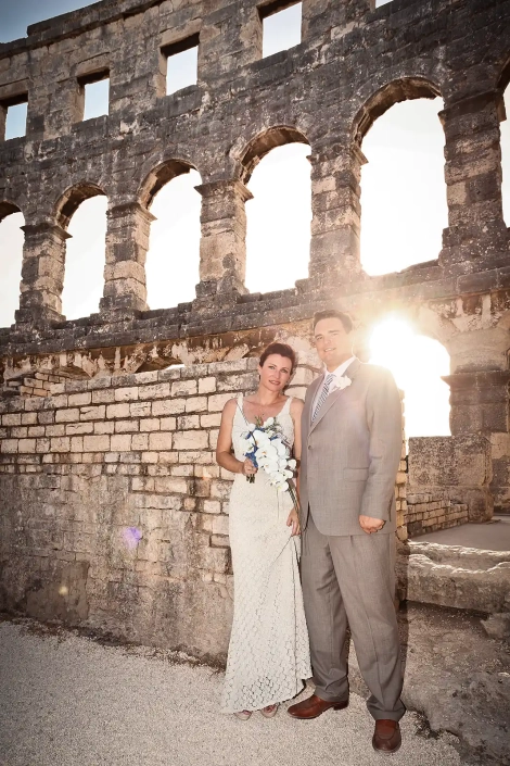 Hochzeit in Kroatien, Pula