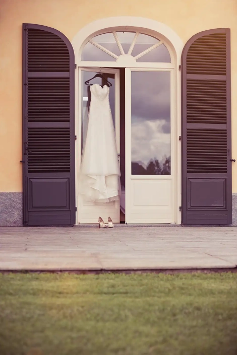 Hochzeit, Italien, Brautkleid