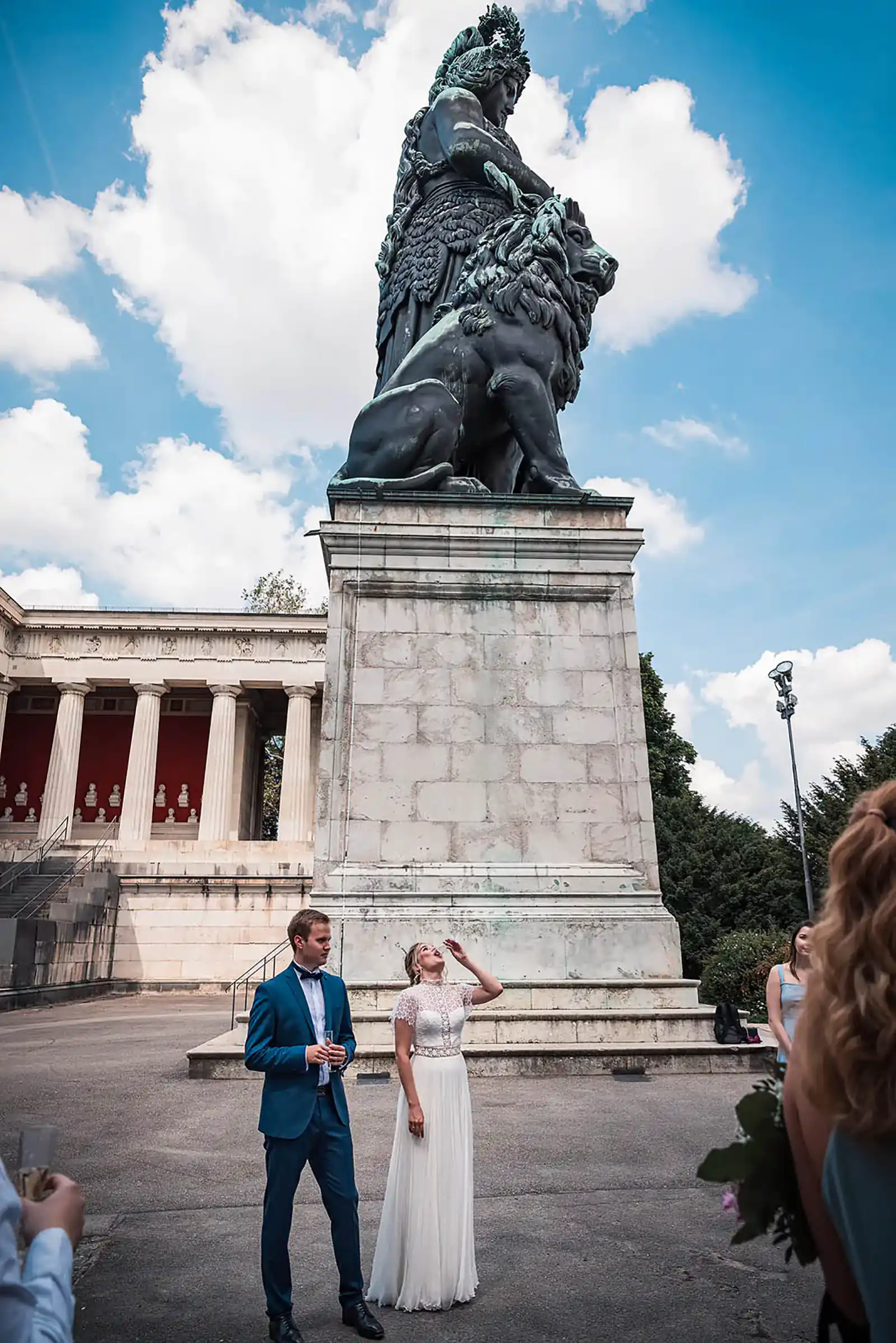 Hochzeitsfotos an der Theresienwiese