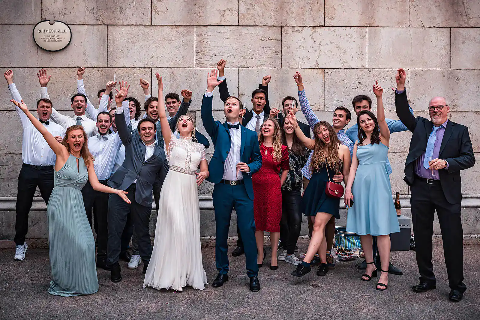 Gruppenfoto, Hochzeitsfotograf München, Paul Paulsen Photodesign