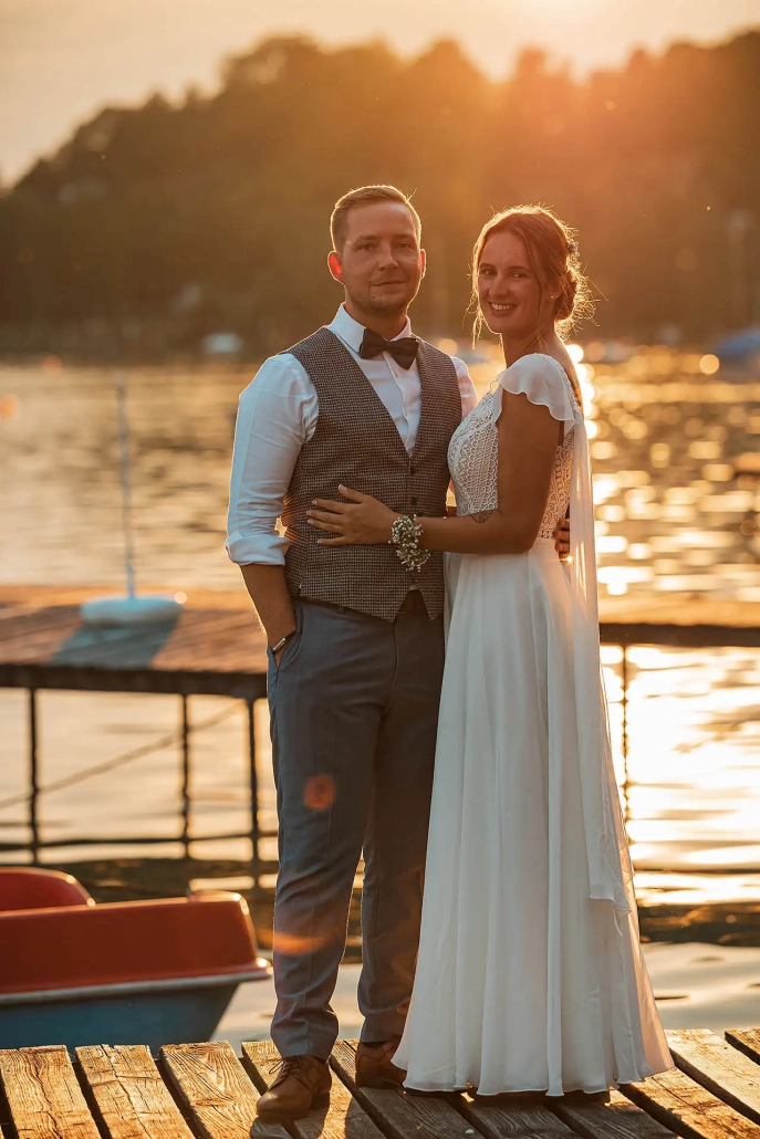 Hochzeitsfotograf, W&ouml;rthsee, 5-Seen-Land, Paarshooting, Sonnenuntergang