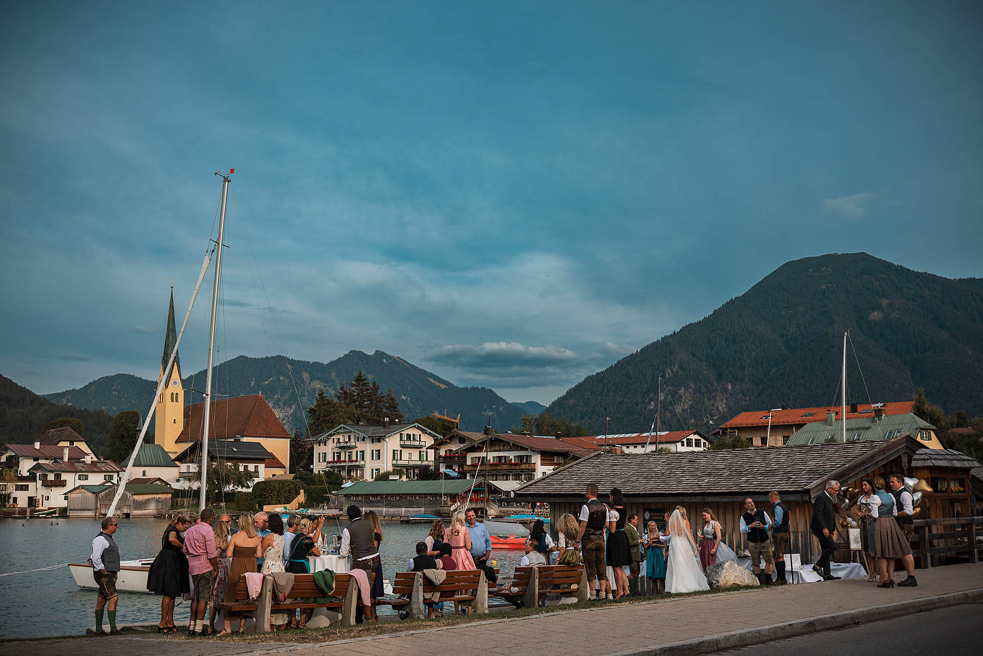 Hochzeitsfotograf, Tegernsee, Bootshaus