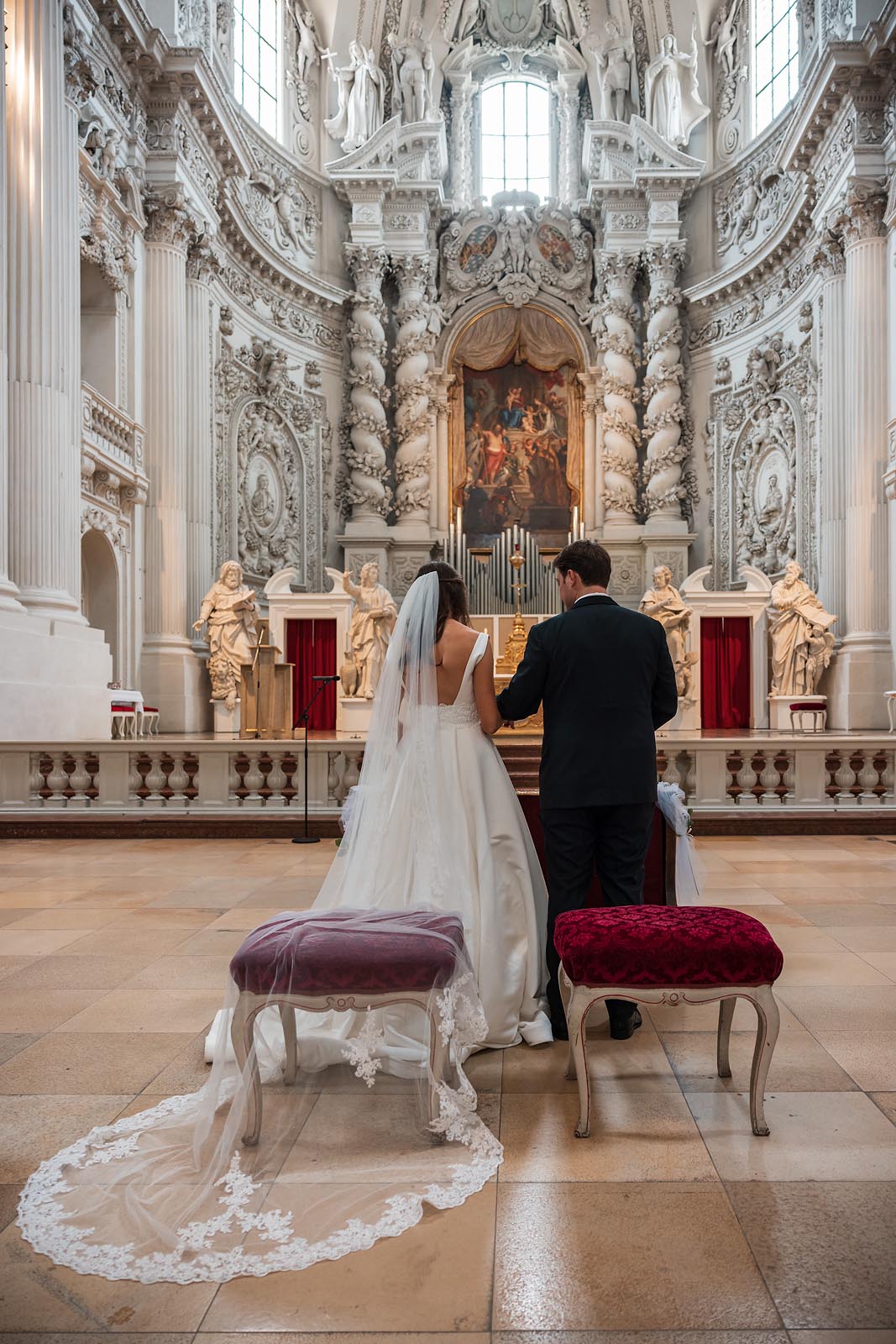 Hochzeit in der Theatinerkirche München