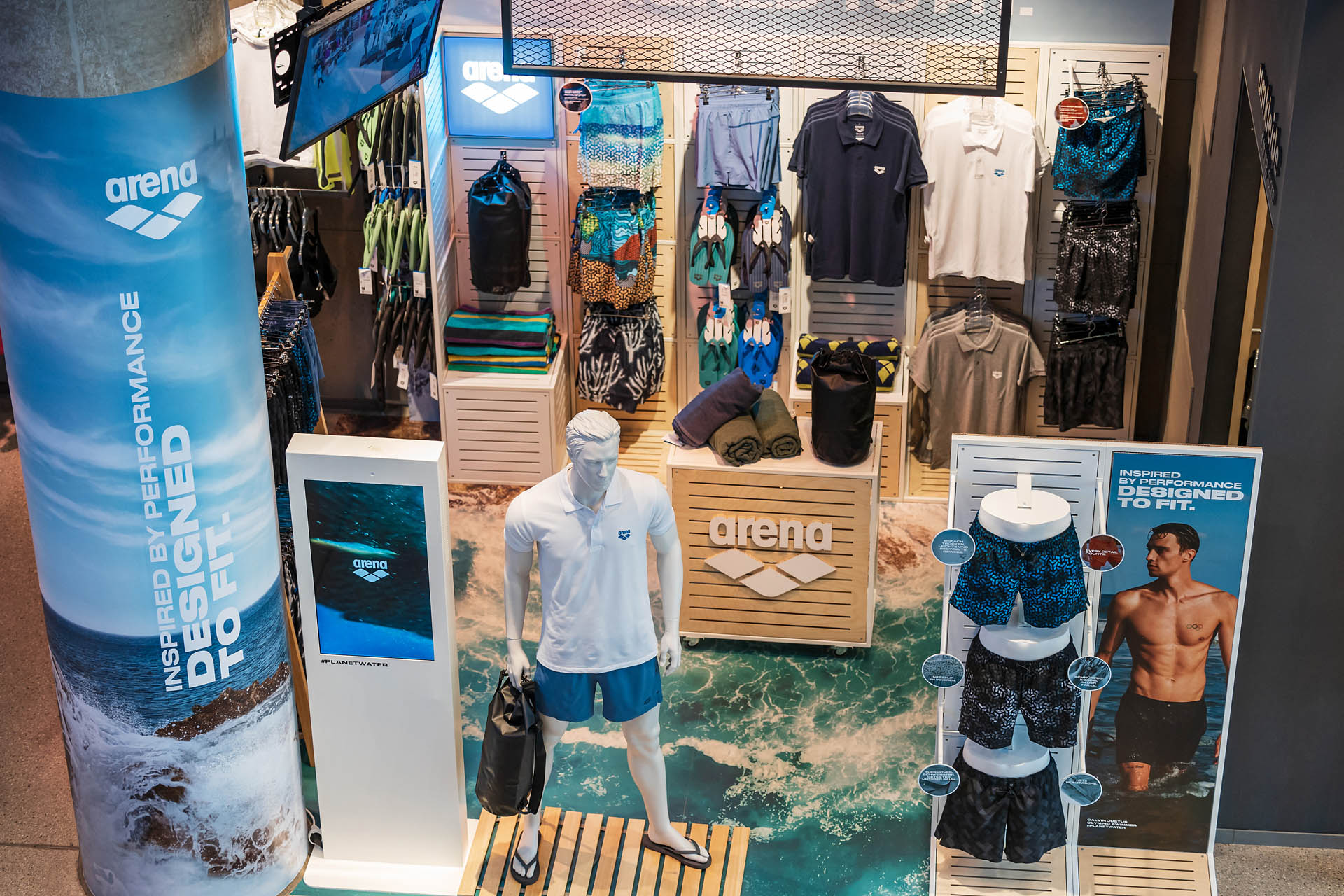 Arena Corner von oben