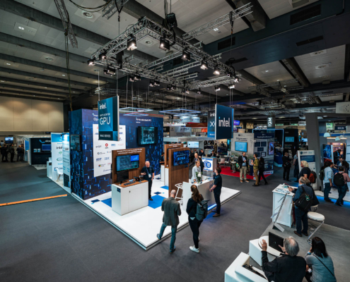 ISC Hamburg, Intel Messestand