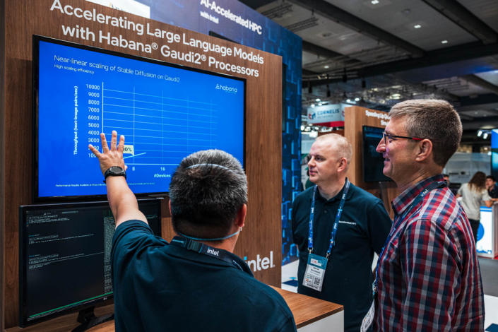 ISC Hamburg, Intel Messestand