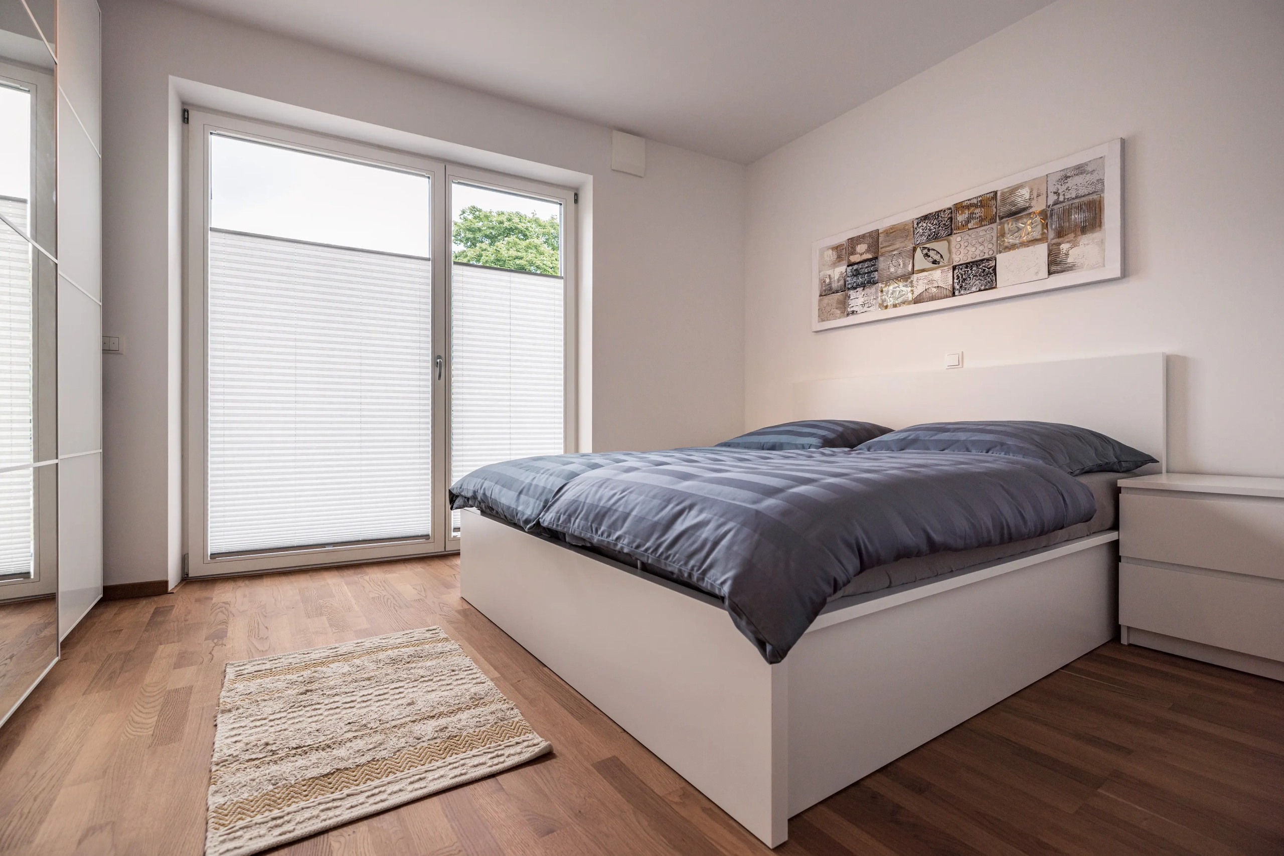 Immobilien Fotograf München Schlafzimmer