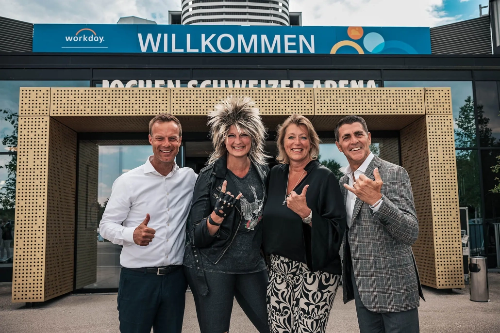 Workday Elevate Event M&uuml;nchen, Eventfotografie, F&uuml;hrungsteam