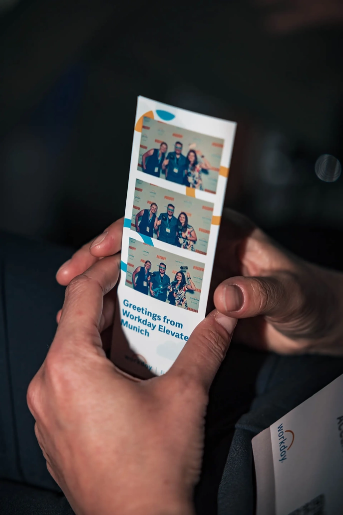 Workday Elevate Event M&uuml;nchen, Eventfotografie, Polaroids