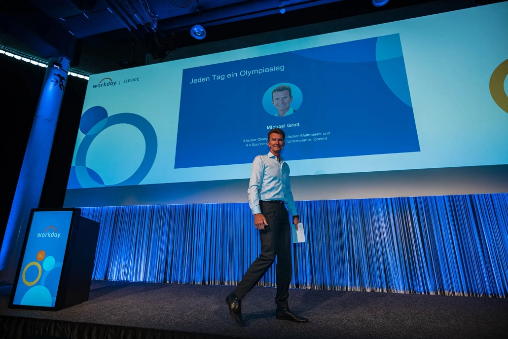 Workday Elevate Event M&uuml;nchen, Eventfotografie, Speaker und Coach
