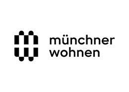 a black and white logo