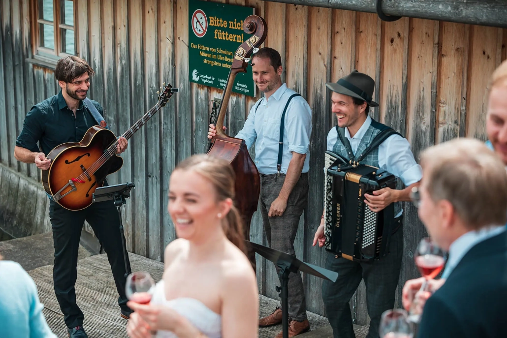Bootshaus, Tegernsee, Band, Hochzeit