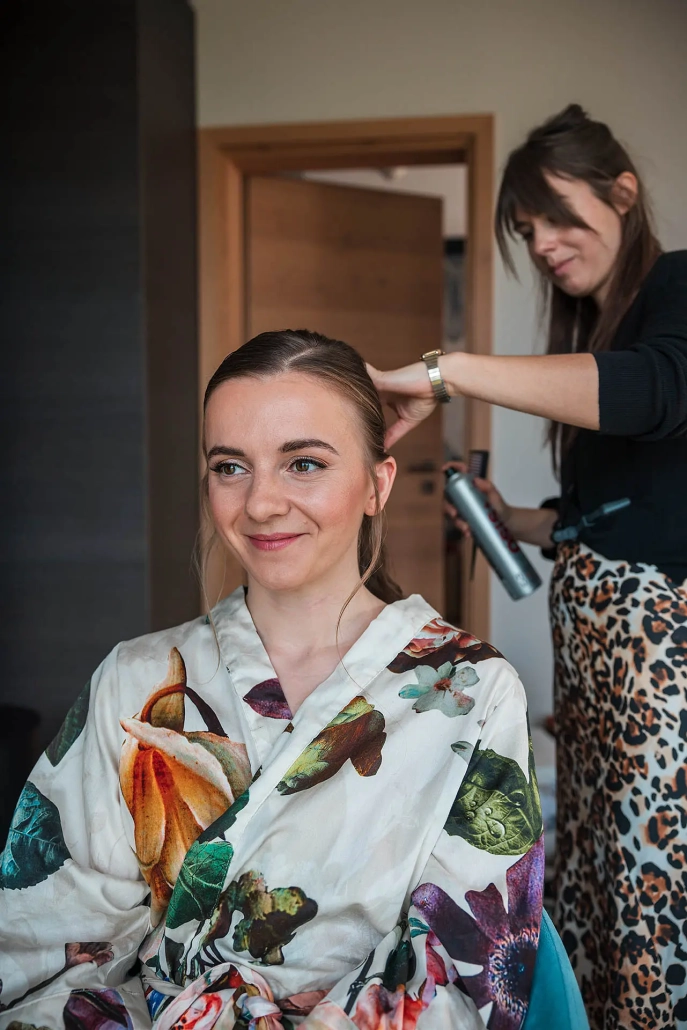 Getting ready, Hochzeit, 