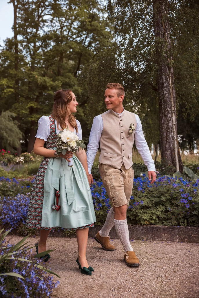 Hochzeitspaar Fotoshooting am Ammersee