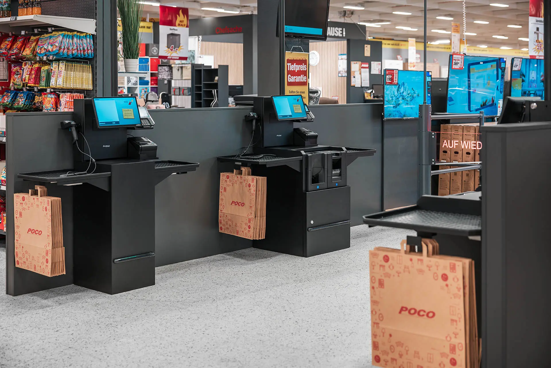 Self Check out, Businessfotografie